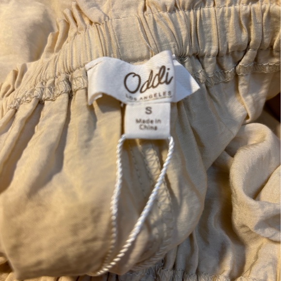 Odd Relaxed Bloomer Pants Ecru Size S NWT in Package - Picture 4 of 7